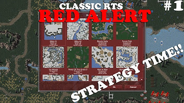 CLASSIC RTS ON PC ►STRATEGY TIME◄ (OpenRA C&C Red Alert Skirmish #1)