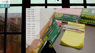 [26/07/22] Study With Me | 빗소리 공부방 | 공인중개사 | 50-10 Pomodoro  | 12hours