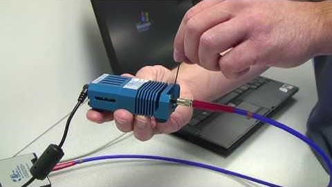 Radiometric Calibration Using a Bare Fiber
