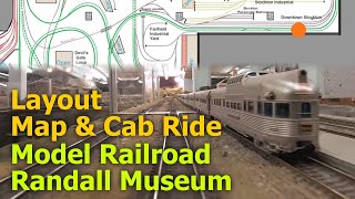 Layout Map and Cab Ride at the Randall Museum Model Railroad {{Music}}
