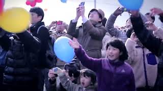 震災後の毎年3月11日、地元小中学校の卒業生などが、花の種を入れた風船を荒浜の空へ放つ。「HOPE FOR project 2015」