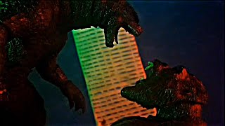 Godzilla and Kong roar off | GvK | stop motion