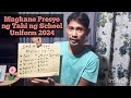 Magkano Presyo ng Tahi ng School Uniform Elementary, HighSchool, Senior HighSchool, College at Adult