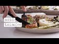 Miso Salmon with Bok Choy and Asparagus Recipe | goop