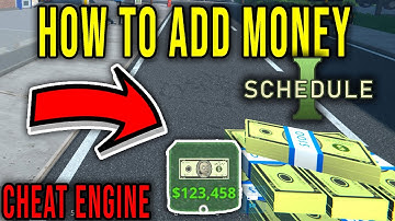 HOW TO ADD MONEY (CHEAT ENGINE) - Schedule 1