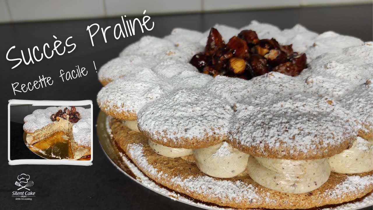 Succès aux pralinés (Recette très facile) | Silent Cake