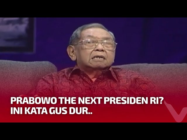Gus Dur Meyakini Bahwa Prabowo Betul-betul Ikhlas Kepada Rakyat Indonesia |  tvOne class=