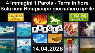 4 Immagini 1 Parola – Rompicapo Giornaliero Soluzione 14.04.2026 - Terra in fiore - aprile 2026 screenshot 4