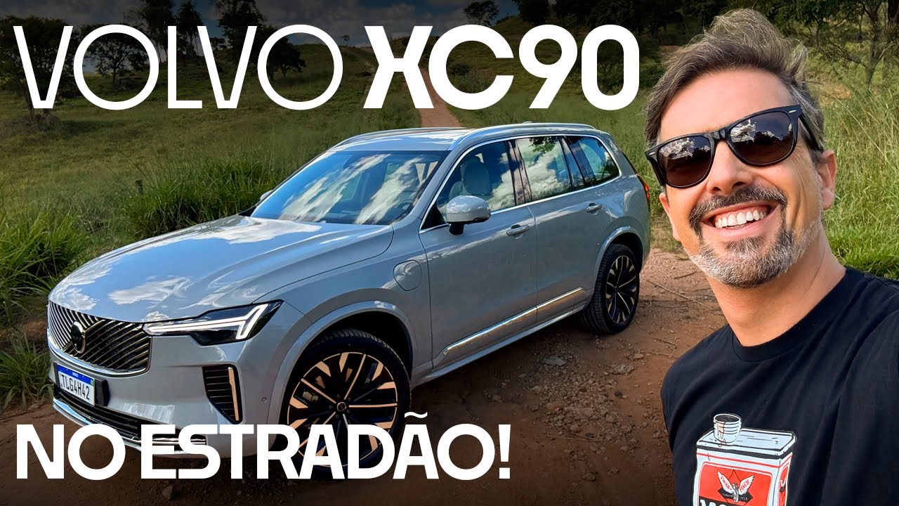 500 km com o "Cullinan Brasileiro": novo Volvo XC90 Ultimate no estradão #InRealLife