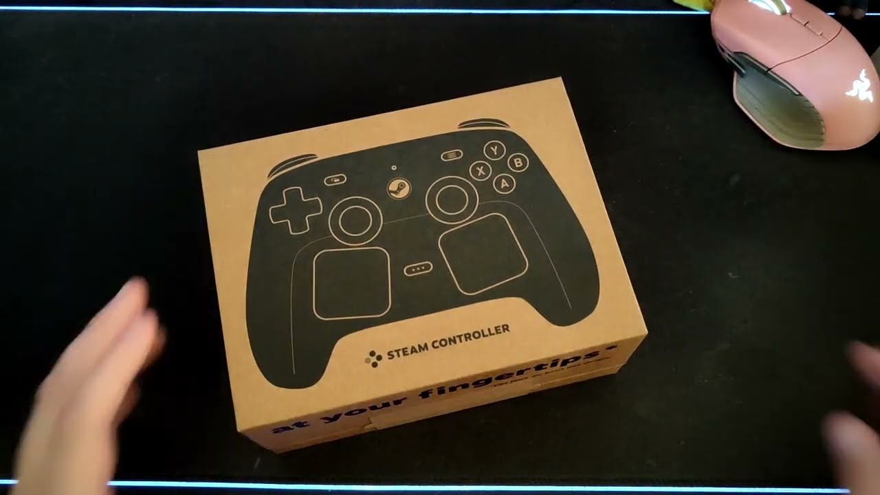 Steam Controller (2) unboxing and first testing! - YouTube