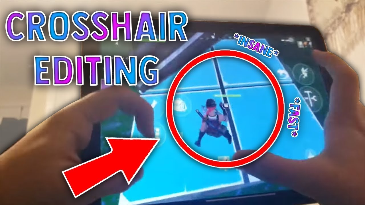 Crosshair Editing Handcam Tutorial Insane Fast Fortnite Mobile - crosshair editing handcam tutorial insane fast fortnite mobile nbk clan