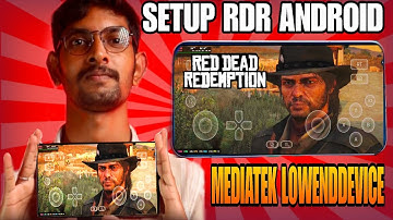 Red Dead Redemption Android Gamehub Mediatek Android low-end apparaatinstallatie Tamil 100% werkend