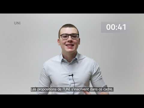 AssasWebTV - Élections UFR 2021 : programme de l'Uni