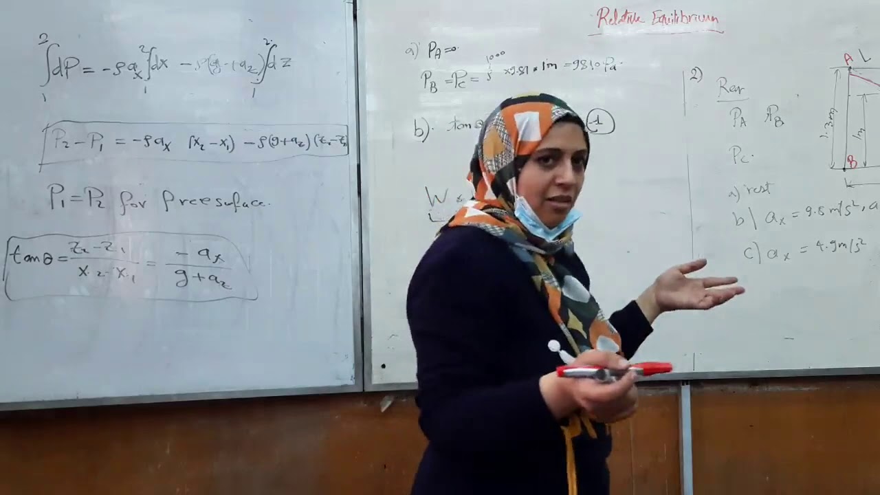 Fluids | Eng.Mona Sec.5 | Relative equilibrium