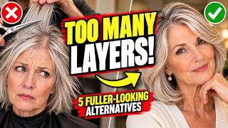 DON’T Let Your Stylist Layer Fine Hair Like This After 60 — 5 Fuller-Looking Alternatives