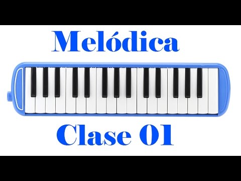 Aprende a tocar melódica 01 | Notas y acordes de la escala de Do mayor.