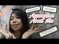 Answering Assumptions About Me | Mia Cabalhin