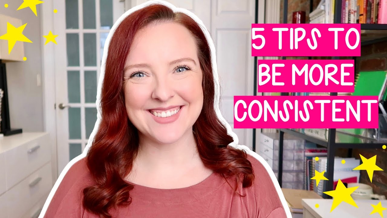 HOW TO BE MORE CONSISTENT WITH YOUR GOALS - YouTube