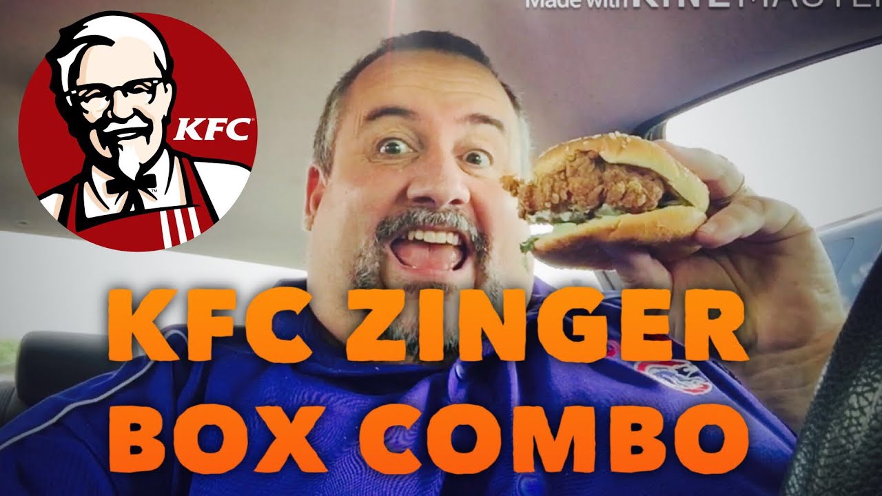 KFC Zinger Sandwich Box YouTube