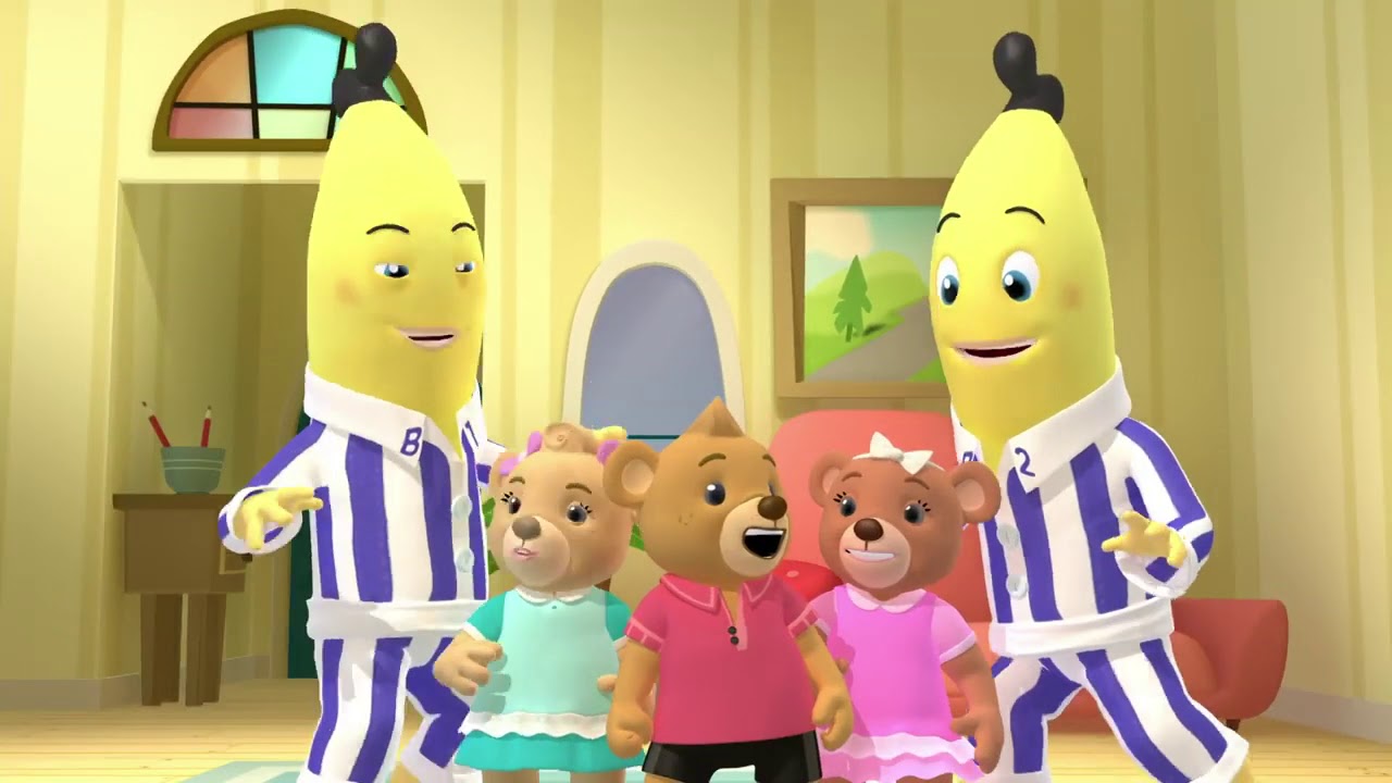 The Rain Machine Cartoons for kids Bananas In Pyjamas YouTube - YouTube