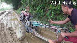 Wild Fishing : Drive A Scrap Truck To Catch Fish, Use A Large Capacity Pump Catch Many Fish