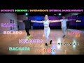 20 Minute Beginner/Intermediate Interval Dance Workout | Cumbia, Bachata, Salsa, Kizomba and More