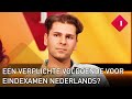 Moet een voldoende voor Nederlands verplicht worden op het eindexamen? | Op1