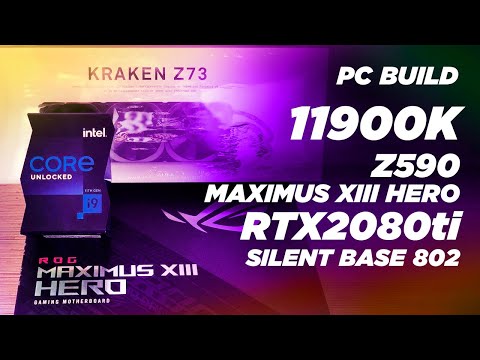 СБОРКА ИГРОВОГО ПК 2021 Gaming PC Build 2021 | 11900K | SILENT BASE 802