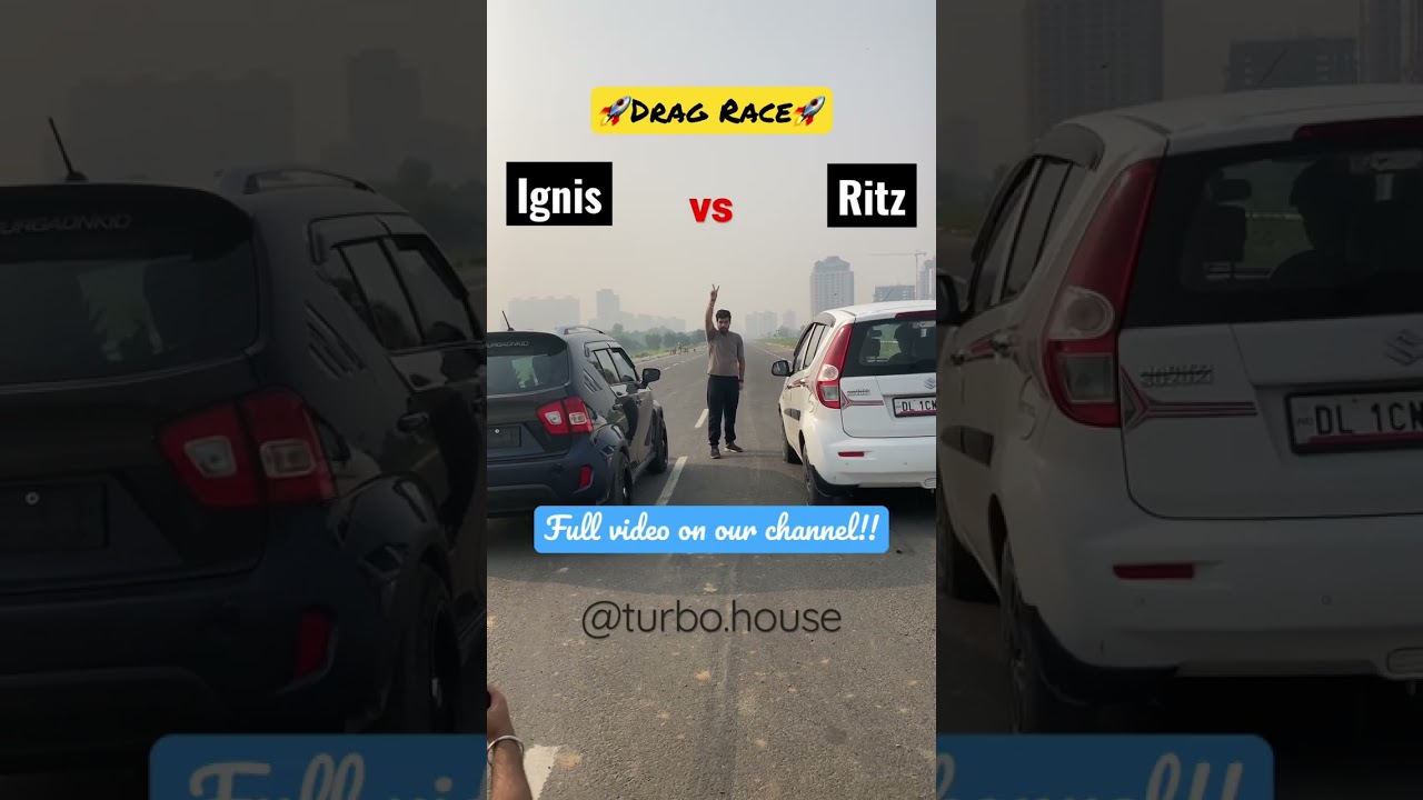 Ritz vs Ignis DRAG RACE🔥🔥😍😍