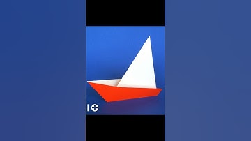 how to make a paper boat ⛵⛵ #papercraft #origami #boat