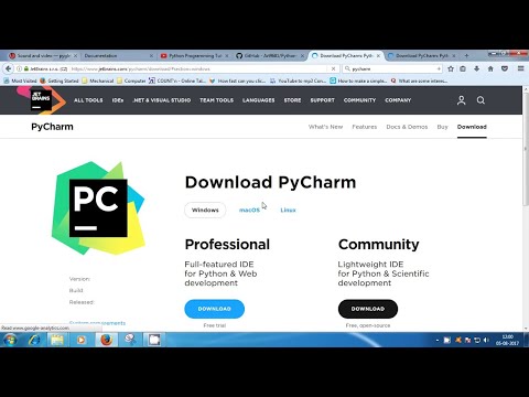Python Programming Tutorial - Installing & configure PyCharm
