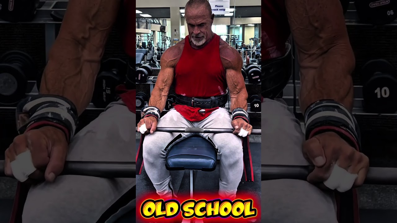 OLD SCHOOL #workout #motivation #muscle