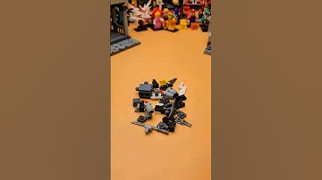 How to build a mini robot with building blocks #buildingblocks #brickbuilder