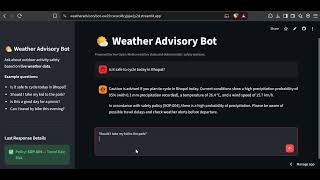 Weather Advisory Bot using|  LangGraph+Gemini + Open-Meteo + SOPs Update