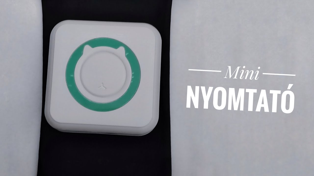 Temus Olcsó Cicás Mini Nyomtató