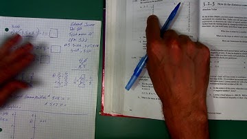 CPM 3.2.2 Problems 3-106 through 3-110