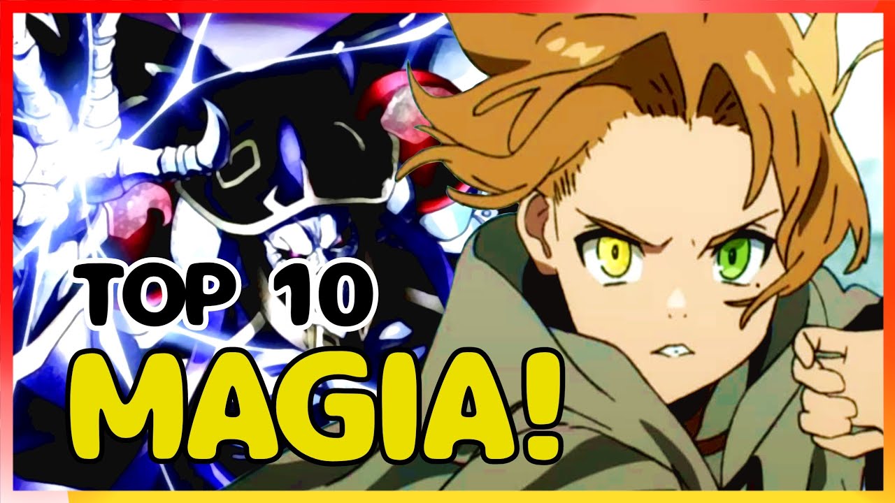 Top 10 Animes de Magia que você precisa conhecer! 