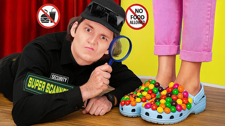 Olivia’s Challenges || How to Sneak Candy into Movie Theater by 123 GO! STREAM