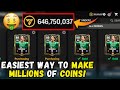 Best way to make millions of coins in fc mobile this market trick is insane