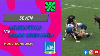 ARGENTINA - GRAN BRETAÑA 06-04-2024 SEVEN HONG KONG 2024