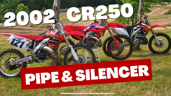 2002 CR250 Exhaust, Coated Covers, Oil