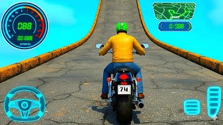 Motorcycle Stunt Racing Game 2026 - Extreme Mega Ramp Bike Stunts 3D Games - Android Gameplay Ep 14 screenshot 3