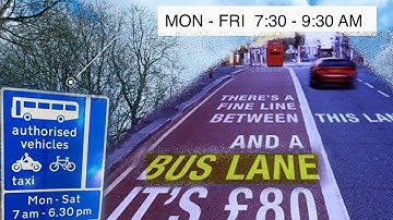 When to use Bus Lane|| Bus Lanes Explained||