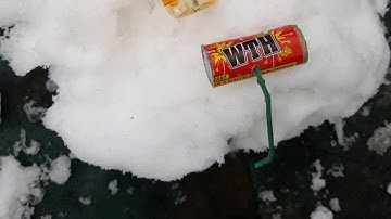 Amazing snowball Explosion recorded in 240 FPS Slow-mo
