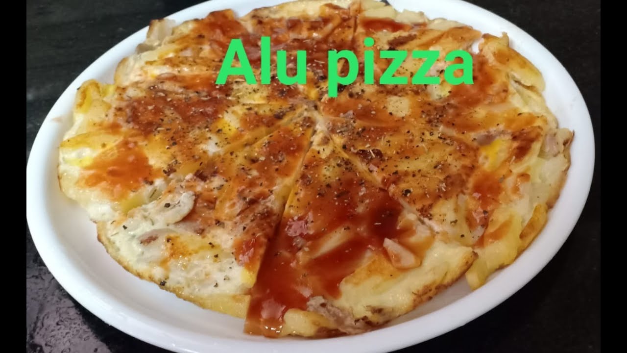 Alu Pizza Siam dan Awlsam /  Spanish Omelatte / Potato omelet #Jolynntochhong / Alu tui deuh a kan