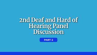 2nd Panel Discussion Pt. 2