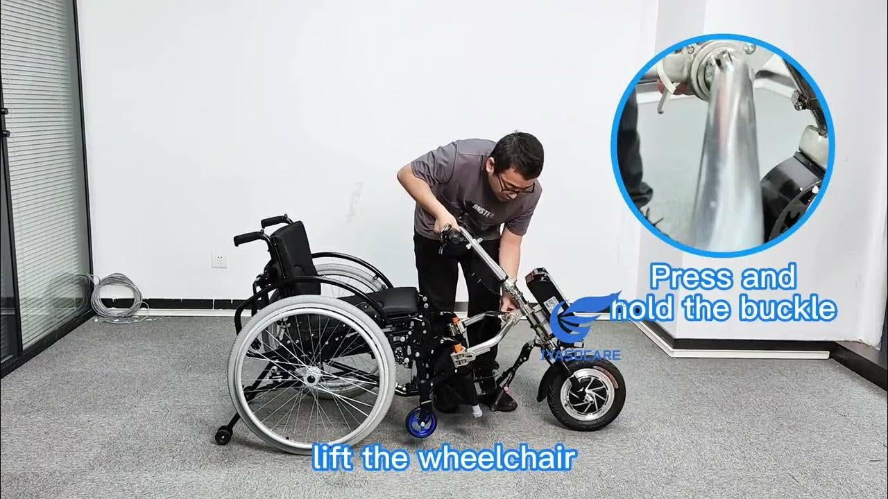 YSH1004——How to assemble the wheelchair and the wheelchair head? YouTube