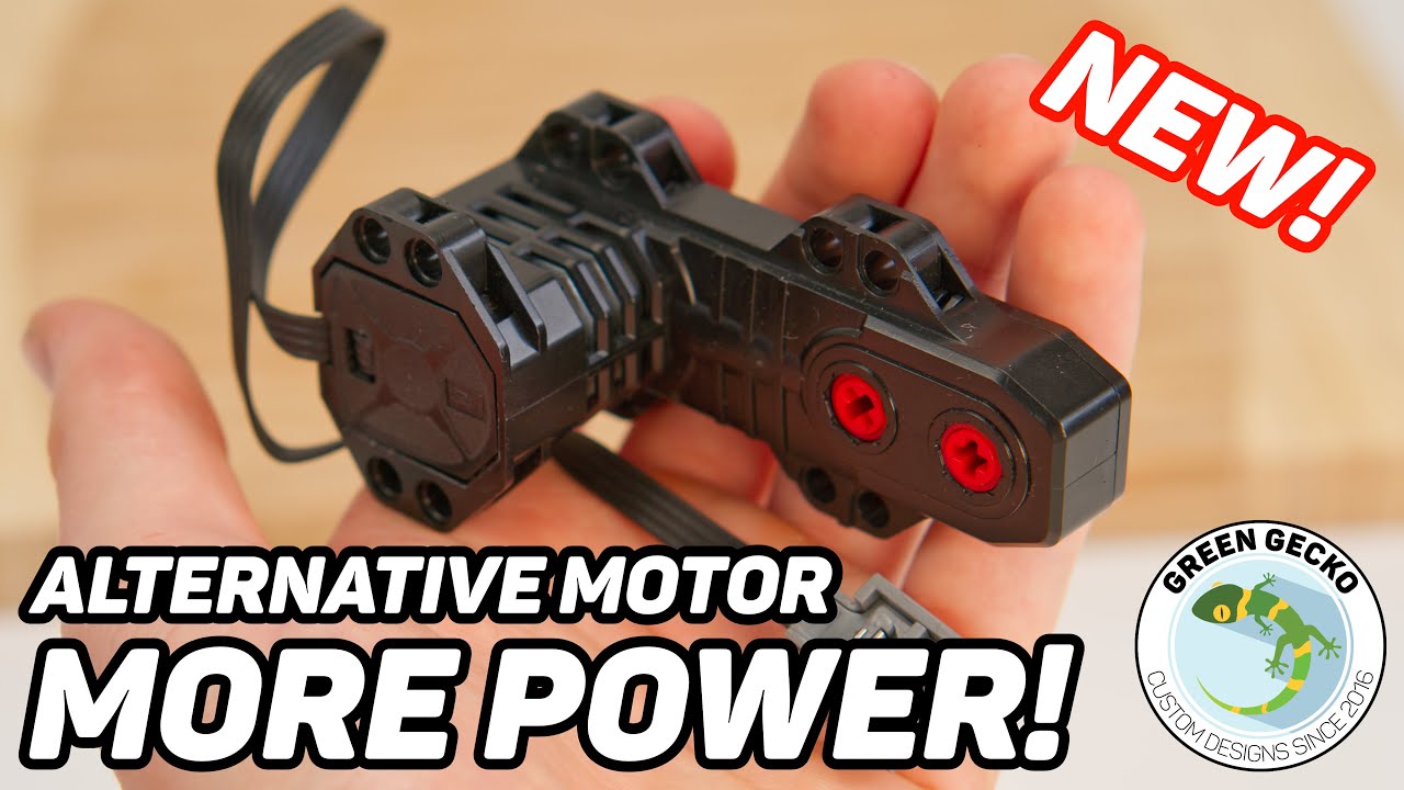 anden vinkel Samler blade Alternative LEGO RC Buggy Motor (5292) - MORE POWER! - Test and Review -  YouTube