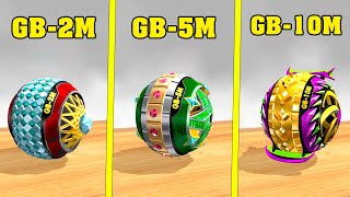 Which New Ball Will Pass More Levels in 8 min: Going Ball, Rollance or Action Ball? Race-582