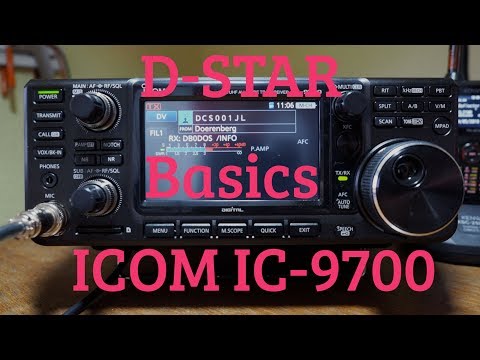 Icom IC-9700 D-STAR Basics